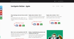 Desktop Screenshot of lerrigatto.com